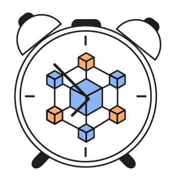 clock with blockhain